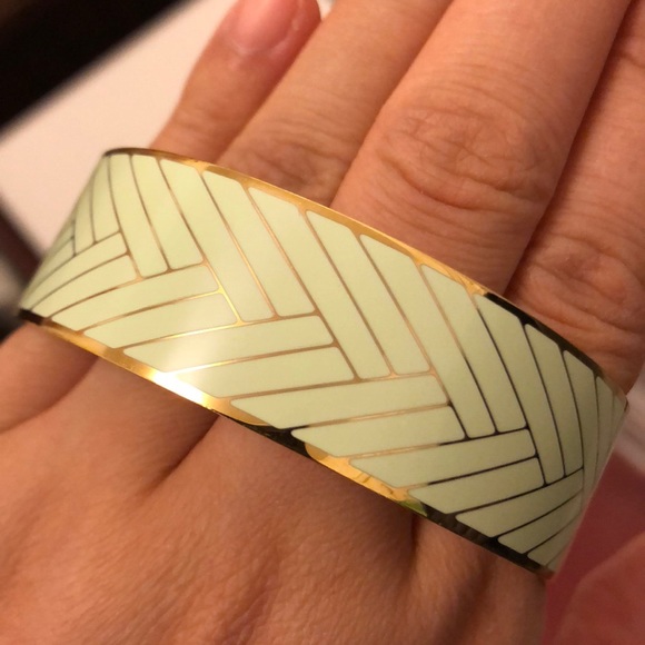 J. Crew Printed Thick Bangle - Picture 1 of 2